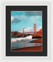 Load image into Gallery viewer, Scenic Photo - Golden Gate Bridge - Framed Print