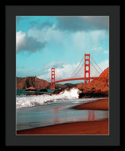 Load image into Gallery viewer, Scenic Photo - Golden Gate Bridge - Framed Print