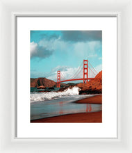 Load image into Gallery viewer, Scenic Photo - Golden Gate Bridge - Framed Print