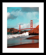 Load image into Gallery viewer, Scenic Photo - Golden Gate Bridge - Framed Print