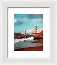 Load image into Gallery viewer, Scenic Photo - Golden Gate Bridge - Framed Print