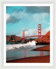 Load image into Gallery viewer, Scenic Photo - Golden Gate Bridge - Framed Print