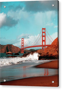 Scenic Photo - Golden Gate Bridge - Acrylic Print