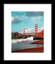 Load image into Gallery viewer, Scenic Photo - Golden Gate Bridge - Framed Print