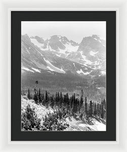 Scenic Photo - Ward Colorado - Framed Print