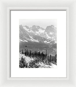 Scenic Photo - Ward Colorado - Framed Print