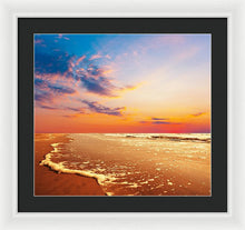 Load image into Gallery viewer, Scenic - The Glowing Beach - Framed Print