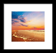 Load image into Gallery viewer, Scenic - The Glowing Beach - Framed Print