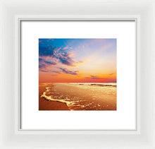 Load image into Gallery viewer, Scenic - The Glowing Beach - Framed Print