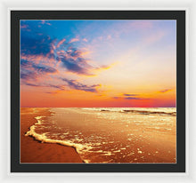 Load image into Gallery viewer, Scenic - The Glowing Beach - Framed Print