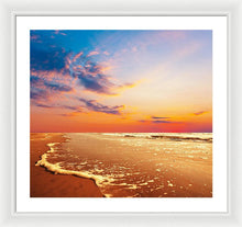 Load image into Gallery viewer, Scenic - The Glowing Beach - Framed Print