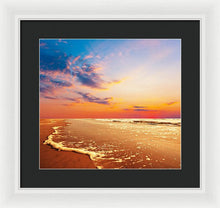 Load image into Gallery viewer, Scenic - The Glowing Beach - Framed Print