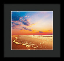 Load image into Gallery viewer, Scenic - The Glowing Beach - Framed Print