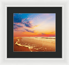 Load image into Gallery viewer, Scenic - The Glowing Beach - Framed Print