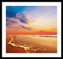 Load image into Gallery viewer, Scenic - The Glowing Beach - Framed Print