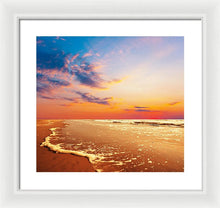 Load image into Gallery viewer, Scenic - The Glowing Beach - Framed Print