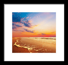 Load image into Gallery viewer, Scenic - The Glowing Beach - Framed Print