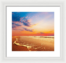 Load image into Gallery viewer, Scenic - The Glowing Beach - Framed Print