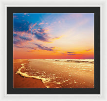 Load image into Gallery viewer, Scenic - The Glowing Beach - Framed Print