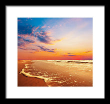 Load image into Gallery viewer, Scenic - The Glowing Beach - Framed Print