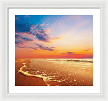 Load image into Gallery viewer, Scenic - The Glowing Beach - Framed Print