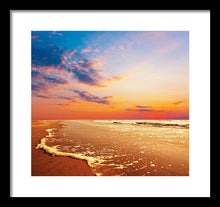 Load image into Gallery viewer, Scenic - The Glowing Beach - Framed Print