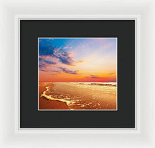 Load image into Gallery viewer, Scenic - The Glowing Beach - Framed Print