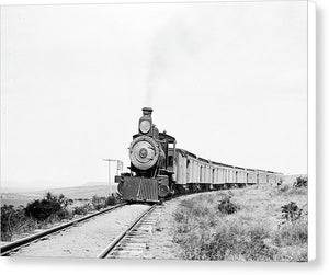 Scenic - The Old West Train - Canvas Print