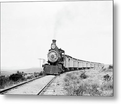 Scenic - The Old West Train - Metal Print