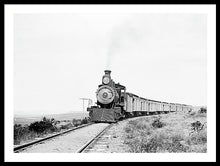 Load image into Gallery viewer, Scenic - The Old West Train - Framed Print