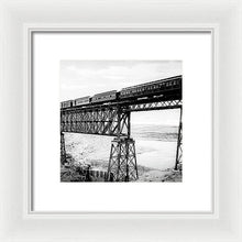 Load image into Gallery viewer, Scenic View - Train On Bridge - Framed Print