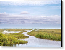 Load image into Gallery viewer, Scenic Lowcountry Marsh View - Canvas Print