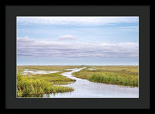 Load image into Gallery viewer, Scenic Lowcountry Marsh View - Framed Print