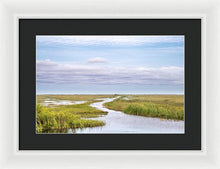 Load image into Gallery viewer, Scenic Lowcountry Marsh View - Framed Print