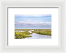 Load image into Gallery viewer, Scenic Lowcountry Marsh View - Framed Print