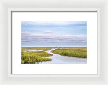 Load image into Gallery viewer, Scenic Lowcountry Marsh View - Framed Print