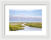 Load image into Gallery viewer, Scenic Lowcountry Marsh View - Framed Print