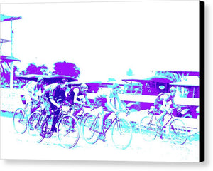 Sports - The Bike Race - Canvas Print