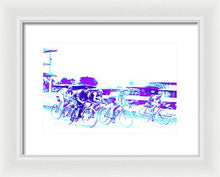 Load image into Gallery viewer, Sports - The Bike Race - Framed Print