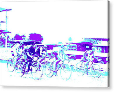 Sports - The Bike Race - Acrylic Print