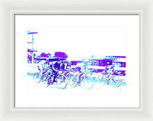 Load image into Gallery viewer, Sports - The Bike Race - Framed Print