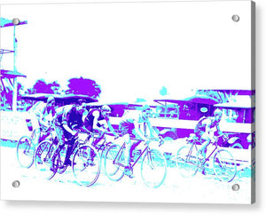 Sports - The Bike Race - Acrylic Print