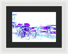 Load image into Gallery viewer, Sports - The Bike Race - Framed Print