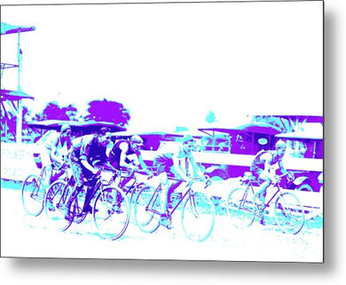 Sports - The Bike Race - Metal Print