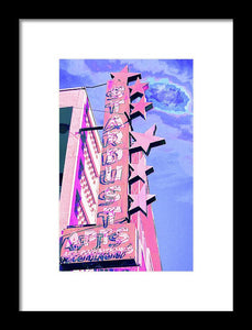 Stardust Vintage Sign - Framed Print