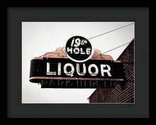 Load image into Gallery viewer, Vintage Bar Sign - 19th Hole - Framed Print