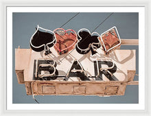 Load image into Gallery viewer, Vintage Bar Sign - Framed Print