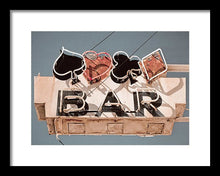 Load image into Gallery viewer, Vintage Bar Sign - Framed Print