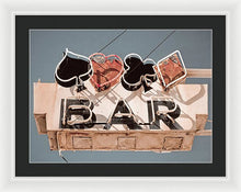 Load image into Gallery viewer, Vintage Bar Sign - Framed Print