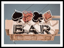 Load image into Gallery viewer, Vintage Bar Sign - Framed Print